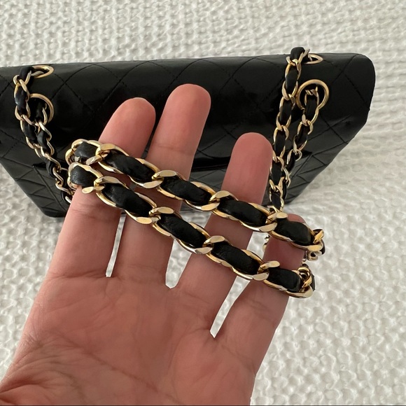 VINTAGE Chanel Double-flap Classic bag - Picture 14 of 15